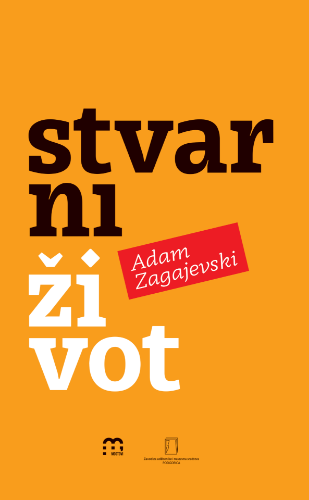 Picture of Adam Zagajevski: Stvarni život