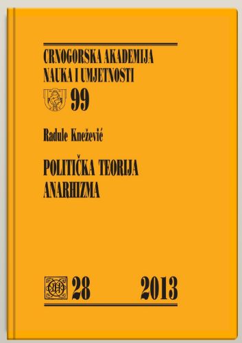 Slika Radule Knežević: Politička teorija anarhizma